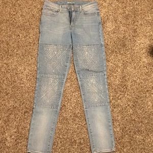 Levis patterned jeans
